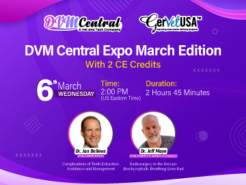 GerVetUSA Sponsors DVM Central Expo, March Edition, 2 CE Credits