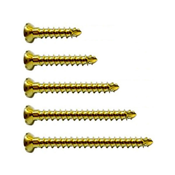 Bone Screws 2.4mm - Titanium - Cruciform Head