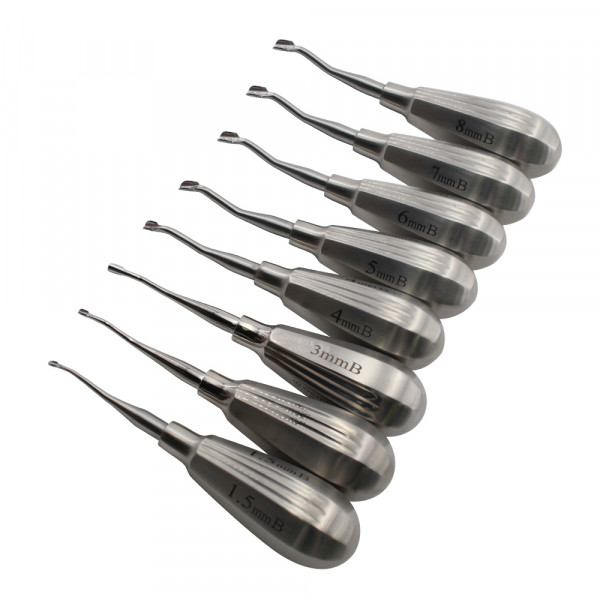 Winged Elevator Dental Kits Short Handle