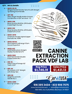 Canine Extraction Pack VDF Lab