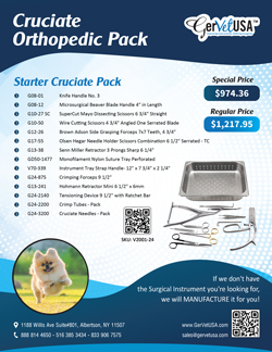 Cruciate Orthopedic Pack