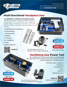 Multi-functional Handpiece Saw
