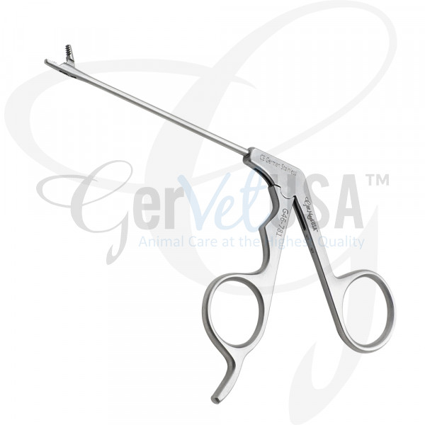 Biopsy Grasper Forceps 10cm Shaft 2.7mm Serrated Tip | GerVetUSA Inc.