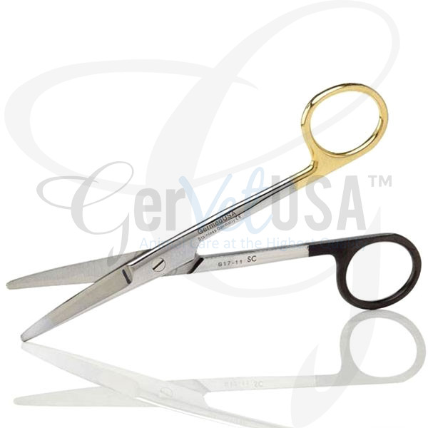 Super Sharp Mayo Dissecting Scissors Curved - TC | GerVetUSA Inc