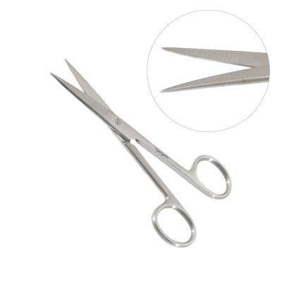 Operating Scissors 5 inch Straight - Sharp/Sharp