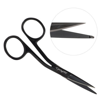 Hi Level Bandage Scissors 4 1/2 inch Left Hand Gun Metal Coating (Knowles)