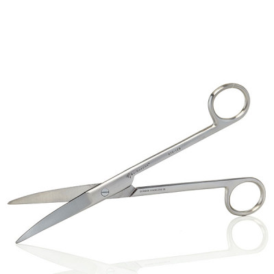 Sims Uterine Scissors 8 inch Curved - Sharp/Blunt