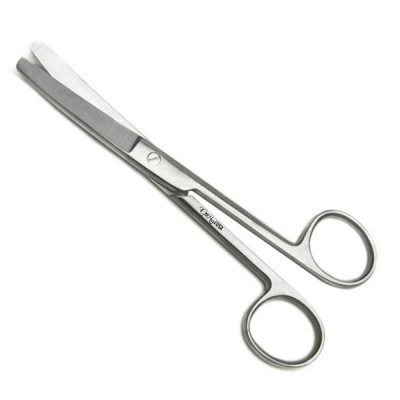 Operating Scissors 4 1/2 inch Curved - Blunt/Blunt