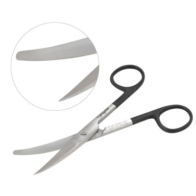 Operating Scissors SuperCut Sharp Blunt Curved Standard Pattern 5 1/2 inch