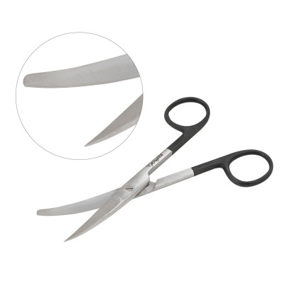 Operating Scissors SuperCut Sharp Blunt Curved 6 inch