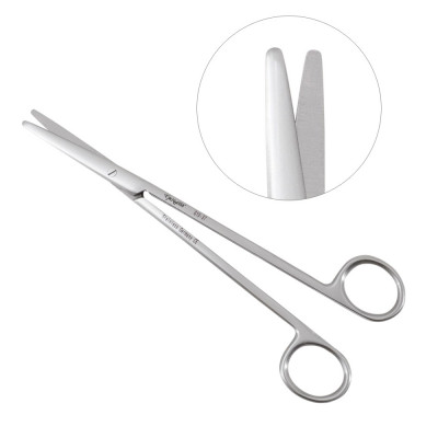  Scissors - Stainless Steel - Medium Straight - 5 inch