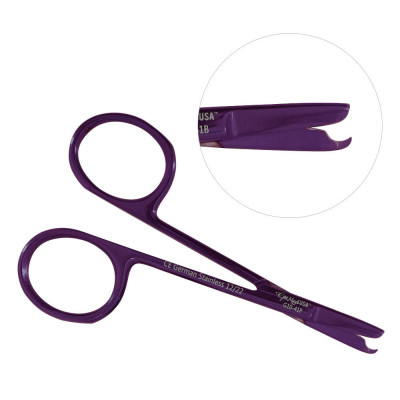 Spencer Stitch Scissors 3 1/2 inch Purple Coated
