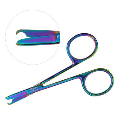 Spencer Stitch Scissors 3 1/2 inch Rainbow Color