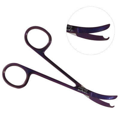Northbent/Shortbent Stitch Scissors 4 1/2 inch Purple Coated