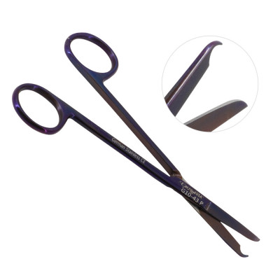 Littauer Stitch Scissors 5 1/2 inch Purple Coating