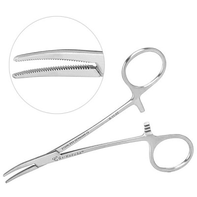 Halsted Mosquito Forceps 4 3/4`` Curved