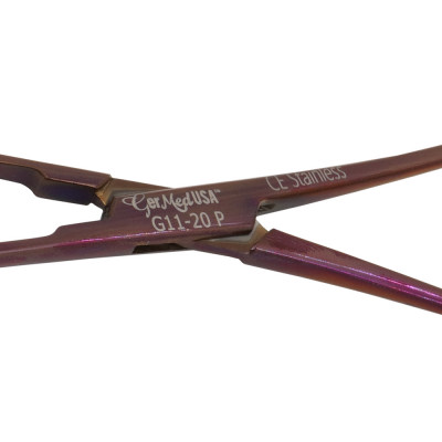 Allis Tissue Forceps 6" 4x5 Teeth, Purple Coated