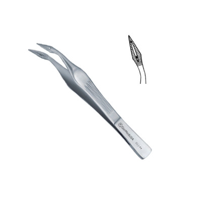 Carmalt Splinter Forceps Curved 4 3/4 inch
