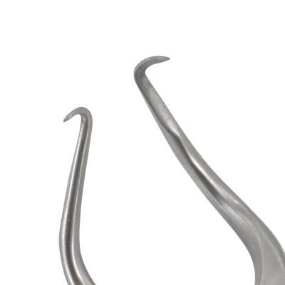 Gelpi Retractor 3 1/2" Crossover 90 Degree Angle Blunt Tips