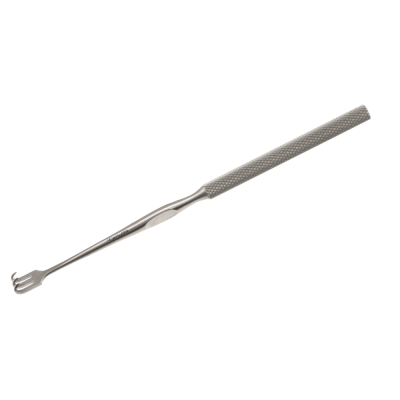 Lahey Retractor 3 Sharp Prongs 4 3/4 inch