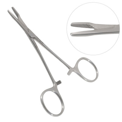 Olsen Hegar Needle Holder Scissors Combination 4 3/4`` Serrated