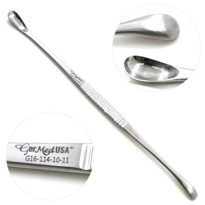 Gall Bladder Cystotomy Spoon 9 1/2 inch Double Ended 10mm / 11mm