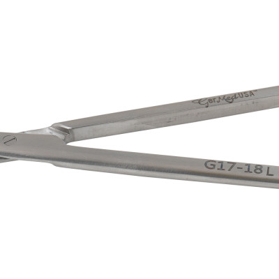 Metzenbaum Scissors 7" Curved Tungsten Carbide Insert Blades - Left Hand