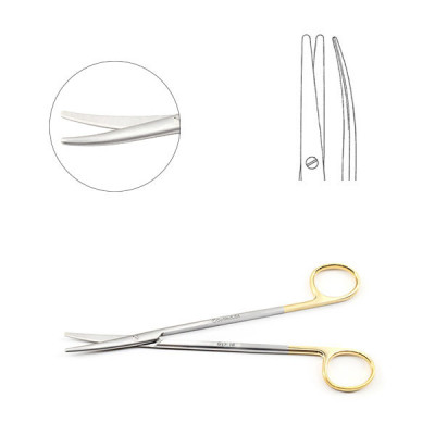 Metzenbaum Scissors Curved  7 inch - Tungsten Carbide