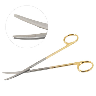 Ragnell Kilner Dissecting Scissors Curved 5 1/2 inch Tungsten Carbide