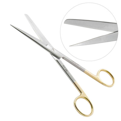 Operating Scissors Sharp Blunt Straight 7 inch - Tungsten Carbide