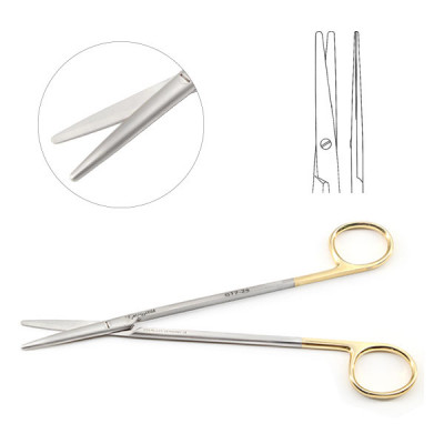 Metzenbaum Scissors Straight 8 inch Delicate - Tungsten Carbide