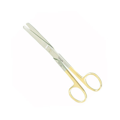 Operating Scissors Blunt Blunt Straight 4 1/2 inch - Tungsten Carbide