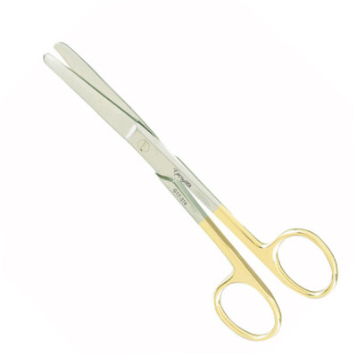 Operating Scissors Blunt Blunt Straight 6 1/2 inch - Tungsten Carbide