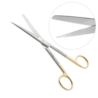 Operating Scissors Sharp Blunt Straight 6 inch - Tungsten Carbide