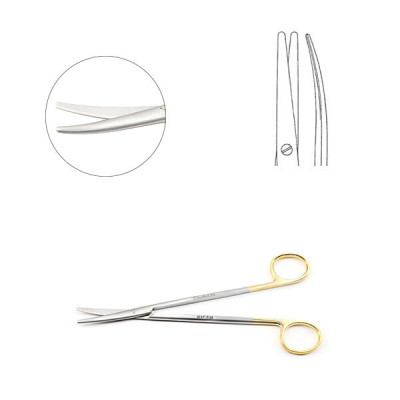 Metzenbaum Scissors Curved 5 inch - Tungsten Carbide