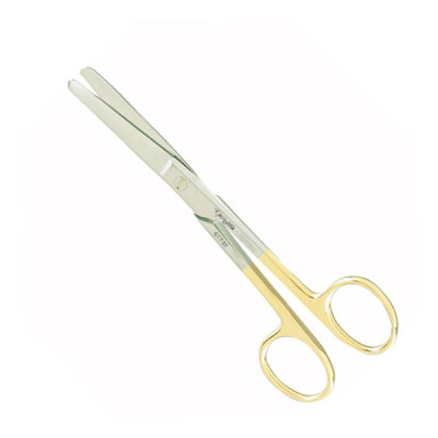 Operating Scissors Straight 5 1/2 inch - Tungsten Carbide, Blunt/Blunt