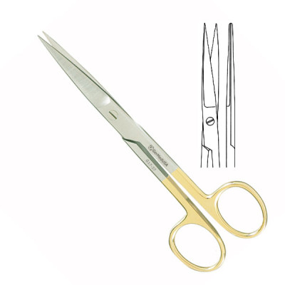 Operating Scissors Sharp Sharp Straight 6 1/2 inch - Tungsten Carbide