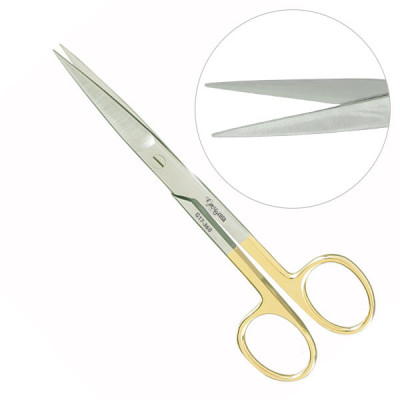 Operating Scissors Sharp Sharp Straight 6 1/2 inch - Tungsten Carbide