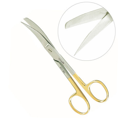 Operating Scissors Sharp Blunt Curved 6 inch - Tungsten Carbide