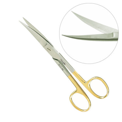 Operating Scissors Sharp Sharp Curved 5 1/2 inch - Tungsten Carbide