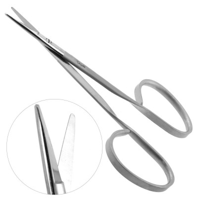 Utility Scissors 4 inch Straight - 15mm Blunt Tips