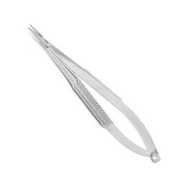 Barraquer Needle Holder 5 1/4 inch Delicate Curved Jaw