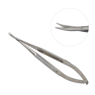 Micro Scissors Curved Westcott Point Round Handle 12cm