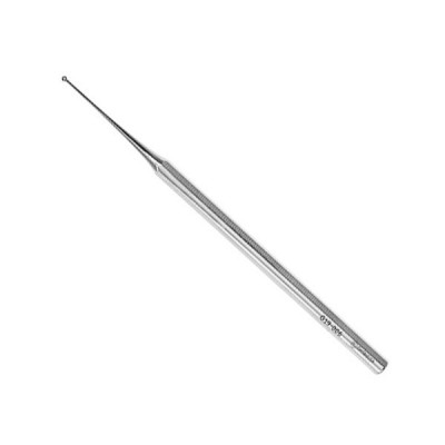 Curette With Hole 5 1/2 inch Extra Small 1mm Diameter