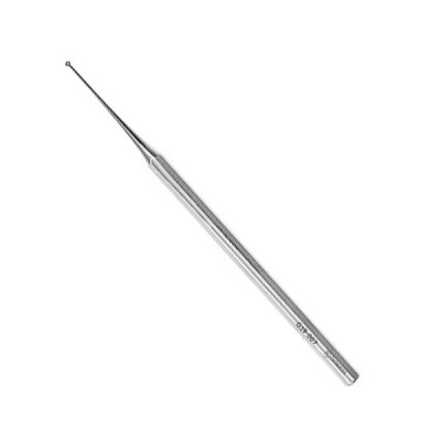 Curette With Hole 5 1/2 inch Small 1.5 Diameter