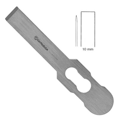 Interchangeable Osteotome Blade 3/8 inch (10mm) Straight