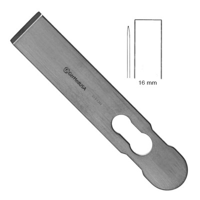 Interchangeable Osteotome Blade 5/8 inch (16mm) Straight