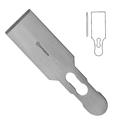 Interchangeable Osteotome Blade 1 inch (25mm) Straight