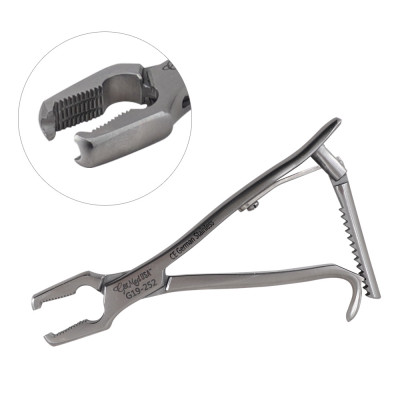 Kern Bone Holding Forceps 4 1/2 inch with Ratchet