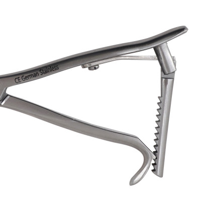 Kern Bone Holding Forceps 4 1/2" with Ratchet